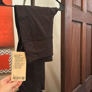 Lululemon Fast and Free crop 23 inch nwt size 12